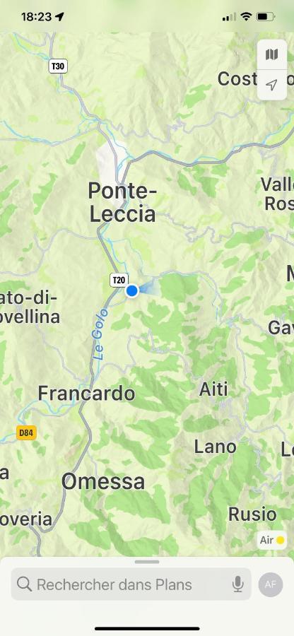 Готель Le Coin Tranquille Morosaglia Екстер'єр фото